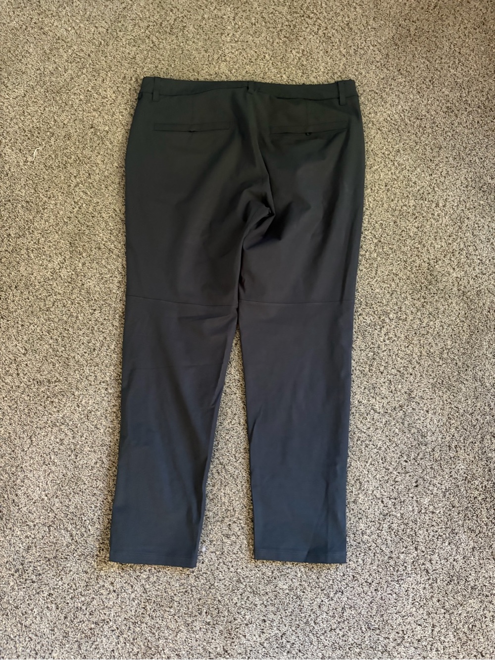 lululemon athletica Men's Black Slim Dress Pants